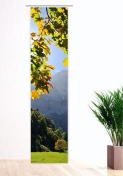 Flächenvorhang Der Herbst beginnt , Schiebevorhang, Schiebegardine, modern, 60 cm breit, 2,65 m h